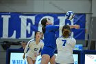 VB vs MHC  Wheaton Women's Volleyball vs Mount Holyoke College. - Photo by Keith Nordstrom : Wheaton, Volleyball, VB